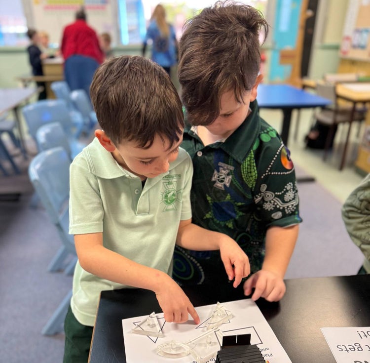 Two male students