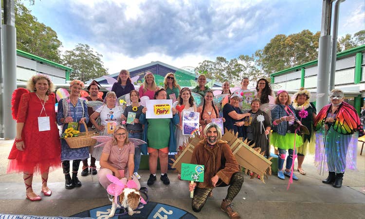 Book week staff photo